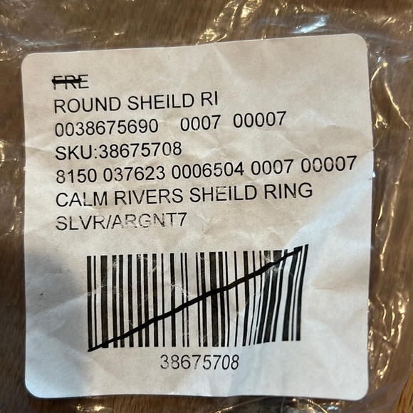 Free People Calm Rivers Sheild Ring - Picture 5 of 7